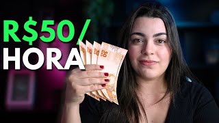 Ganhe R50 por hora com estes 4 empregos para trabalhar em casa [upl. by Halvaard5]