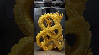 「龍年」注定意義不凡的一年，預祝你我魚躍龍門，龍騰四海 chinesenewyear dragon 3dprinting golden instagram youtube design [upl. by Ainivad]