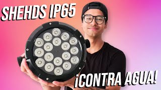 ¡ILUMINACIÓN para DJ SHEHDS IP65 Luz LED Par impermeable  unboxing amp Reseña [upl. by Jarid]