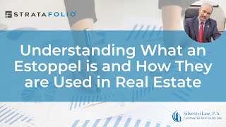 Understanding What an Estoppel is and How they are Used in Real Estate [upl. by Animsay591]