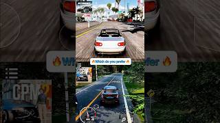 CarX street vs CPM2 which are you voting for 🔥 carparkingmultiplayer carxstreet drivingsimulator [upl. by Ebanreb592]