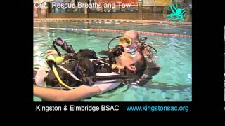 Diving Demonstration  Controlled Buoyant Lift and Tow [upl. by Cherey]