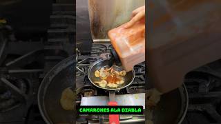 Camarones ala diabla seafood california food foodie capcut youtube [upl. by Anaeed]