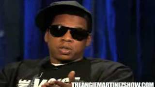 Video JayZ Interview On The Angie Martinez Show [upl. by Anelegna]