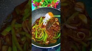 Burnt garlic noodles recipe comedy viral youtube [upl. by Hakilam]