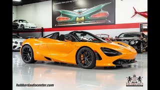 2020 McLaren 720S Performance  Electrochromic Roof  Papaya Spark Exterior [upl. by Baum]