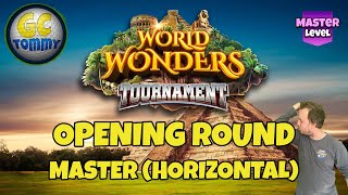 Opening round MASTER World Wonders Tournament  Golf Clash LIVE [upl. by Assenal180]