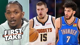 FIRST TAKE  Chet Holmgren will prove hes DPOY favorite  Williams on Thunder vs Jokic Nuggets [upl. by Assylla]