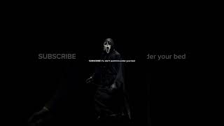 Want him under your bed ghost face ghostface funny subscribeandlike [upl. by Eciral]