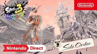 Splatoon 3 Expansion Pass  Side Order DLC  Nintendo Direct 9142023 [upl. by Kam896]