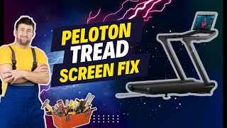 Peloton Treadmill  Treadmill Repair  Peloton Tread Screen Issue Fixed [upl. by Eizzil]