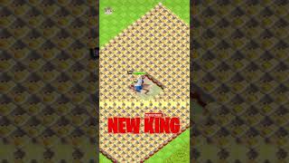 Clash of clans Old barbarian king vs New barbarian king stupidbarbarian [upl. by Annaet]