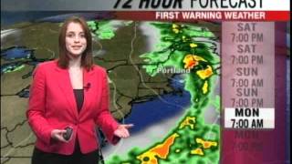 Meteorologist Mallory Brookes Saturday Forecast [upl. by Aubrette652]