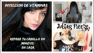 Botox Capilar en Casa Repara Alisa y Elimina Freeze Sin Quimicos  PrismaxUSA [upl. by Ayidan393]