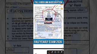 10th Class Half Yearly Exam 2024 English Question Paper Answer Key  Class10 SLE HalfYearly Question [upl. by Congdon]