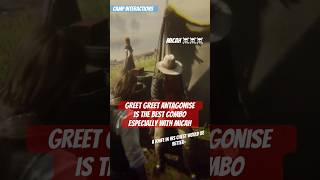 Drunk greet greet antagonising Micah  no reason needed rdr2 arthurmorgan reddeadredemption ps5 [upl. by Ahsenom]