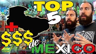 LOS JUGUETES MÁS CAROS Y RAROS DE MÉXICO TOP 5 MOST EXPENSIVE amp RARE MEXICAN VINTAGE TOYS MADHUNTER [upl. by Arrimat]