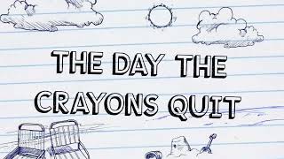 The Day The Crayons Quit Book Trailer by Aracely Izabella and Azeriah [upl. by Alvar]