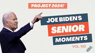 Joe Bidens Senior Moment of the Week Vol 103 [upl. by Anawk]