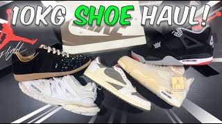 HUGE BUDGET 10KG DHGATE SHOE HAUL J4s Balenciaga  MORE [upl. by Prosser]