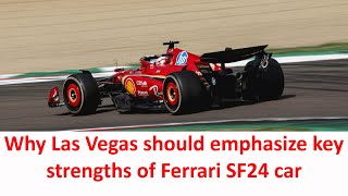 Ferrari SF24 favorite in F1 Las Vegas GP but fears cold McLaren loses miniDRS [upl. by Ociredef]