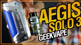 HA VUELTO Geekvape AEGIS SOLO 3  revisión [upl. by Buchbinder]