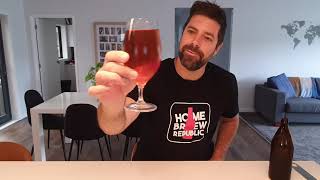 Mangrove Jacks Raspberry and Lime Cider Review  Brew to Glass [upl. by Attennaej]