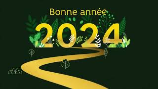 Carte de vœux virtuelle bonne année 2024 🍃☘️ FX181  Vidéostorytelling by Néologis [upl. by Atin222]