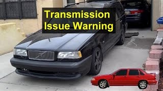 Automatic transmission problem warning bad radiator PSA  VOTD [upl. by Esorbma]