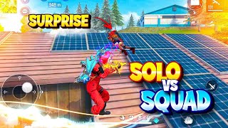 Solo Vs Squad Gameplay Nexterra Map  Garena Free Fire [upl. by Gran]