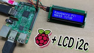 HOWTO Raspberry Pi  LCD 16x2 i2c [upl. by Savina]