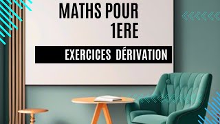 Dérivation des Fonctions  Exercices et Solutions Pas à Pas  Maths Première S [upl. by Azeret931]