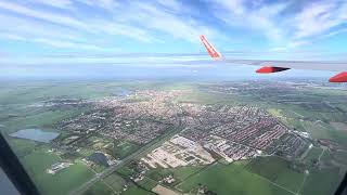 Landing at Schiphol Amsterdam airport August 2023 [upl. by Notlad]