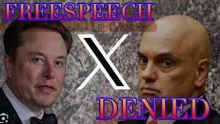 Elon Musk Refuses To Give Up On FreeSpeech As X is Shut Down In Brazil [upl. by Brodsky246]