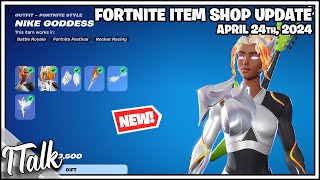 NEW NIKE GODDESS amp MORE Fortnite Item Shop April 24th 2024 Fortnite Chapter 5 [upl. by Asile]