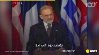 Jak wyglądał moment przystąpienia Polski do NATO  Onet100 [upl. by Wainwright]