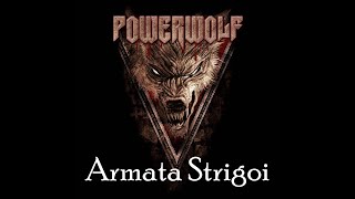 The Most Powerful Version Powerwolf  Armata Strigoi With Lyrics [upl. by Benedetto]