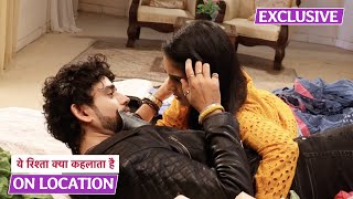 Yeh Rishta Kya Kehlata  On Location  Abhir Aur Charu Ka Romance Abhira Ka Pyaar [upl. by Skerl]