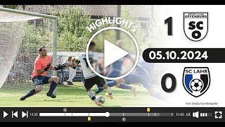 SC Offenburg  SC Lahr 2  10 10  05102024  Highlights [upl. by Jolenta20]