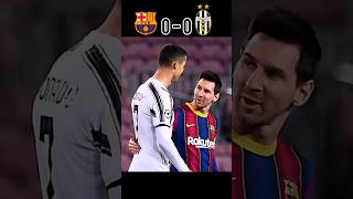 Barcelona Vs Juventus Messi Vs Ronaldo epic match short 🥵🥶 football youtube shorts messi cr7 [upl. by Pearle378]