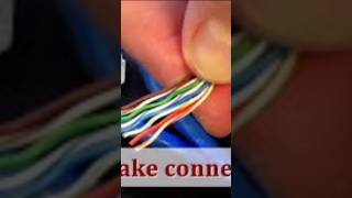 How to Climp RJ45 Connector to Cat6 cable [upl. by Naerda22]