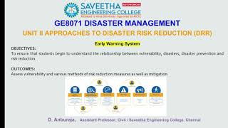 Early Warning System  Unit2  DM [upl. by Nosmas556]