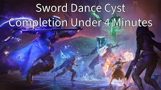 Sword Dance Cyst  Completion Under 4 Minutes [upl. by Aleydis408]