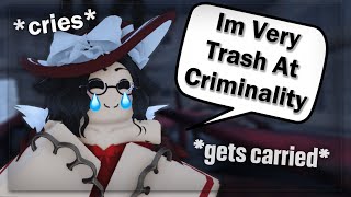 Combat Warriors Tryhard Tries Criminality Roblox Criminality [upl. by Augie]