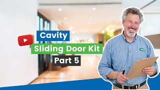 Cavity Sliding Door Kit Part 5 Fitting the Latch Side [upl. by Orth]