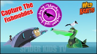 Wild Kratts Games 46 Wild Kratts Capture The Fish Mobiles [upl. by Nimsaj]