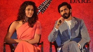 Mirzya Music Launch  Harshvardhan Kapoor Saiyami Kher and Rakeysh Omprakash Mehra [upl. by Foah]