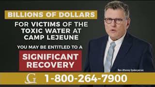 Goldwater Law Firm  Toxic Water at Camp Lejeune 2022 60s [upl. by Kjersti]