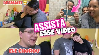 FIZ O TESTE DE GRAVIDEZ  ELE CHOROU 😭😂 VEJA NOSSA REAÇÃO 😱❤️ [upl. by Rior420]