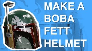 Star Wars Boba Fett Helmet  DIY HowTo [upl. by Burley]